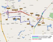 22日0时起 李家花园隧道等三路段改造施工