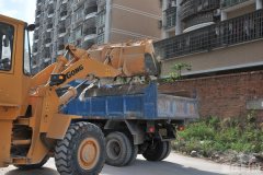 九龙坡将整治西子路、杨九路建筑垃圾运输车