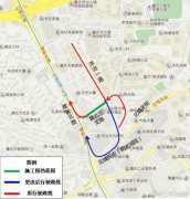 5月8日起重庆观音桥附近部分道路要封闭8个月