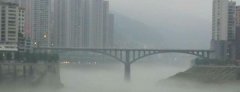 彭水现平流雾美景