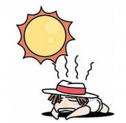 重庆一女孩晚上晕倒在公园里 ：热到中暑了