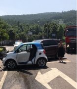 租的共享汽车上路被撞 直接报废