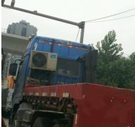 重庆现超牛货车 外挂空调高速上飞奔