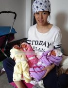 早产三胞胎上户口了 有钱没钱孩子他爸你快回来