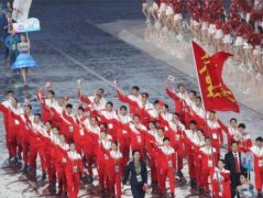 全国运动会天津开幕式 重庆女子3米板夺得金牌