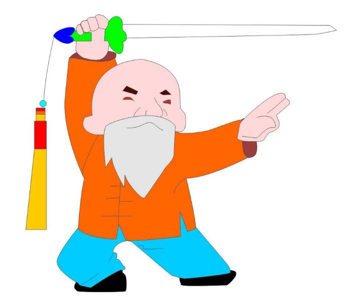 老公在家练剑影响老婆看电视 老婆要将其赶出家门