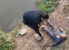 大桥上突然传来救命声 原是桥下有人溺水