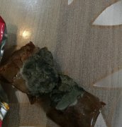 稀奇！网购的鸭脖竟然长出“蘑菇”