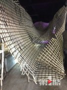 重庆一市场顶棚垮塌  砸中路人
