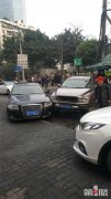错把油门当刹车 精神恍惚出事故