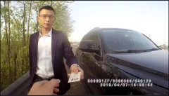 小伙无证驾驶  高速公路上酿事故