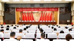 区委十三届十一次全会召开